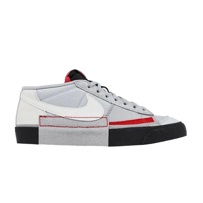Nike Blazer Low Pro Club Grigio Lobo Rosso Universitario 44 5