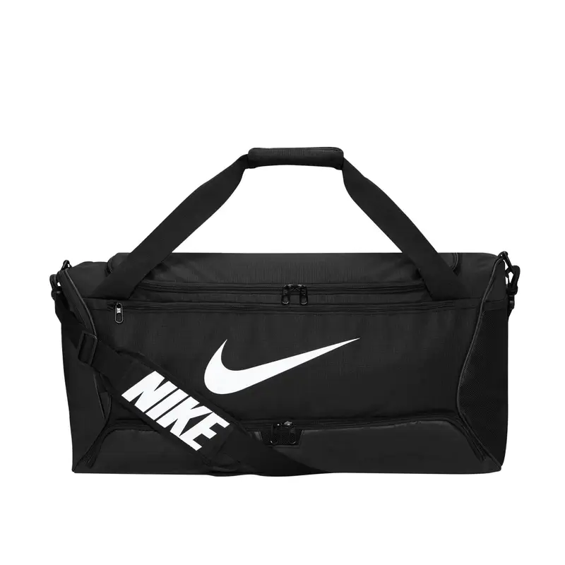 Nike Borsone da allenamento Brasilia Swoosh da 60 litri One Nero
