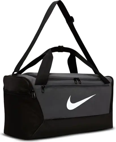 NIKE Brasilia Borse sportive Flint Grey/Black/White