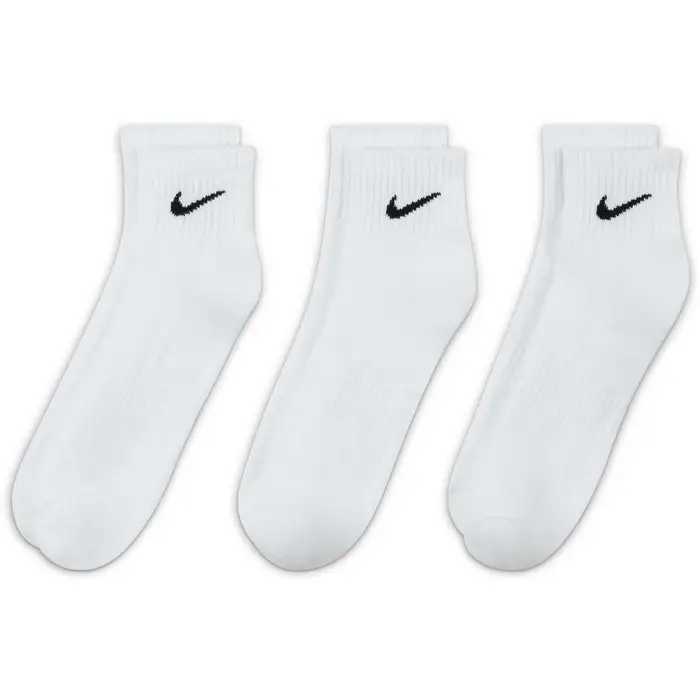 Calze sportive Nike Everyday Cushion Ankle 3Pack Bianco