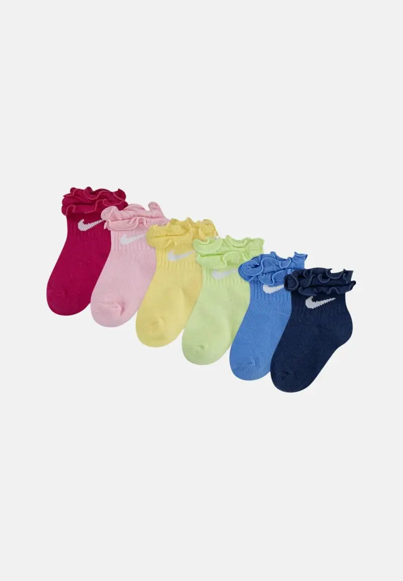 Nike Calzini (6 paia) Ruffle multicolore da neonato