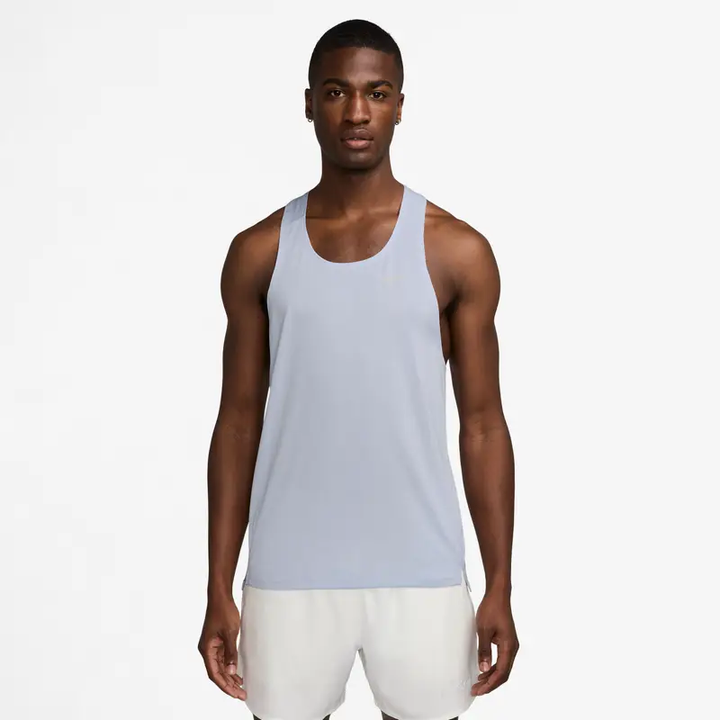 Nike Canottiera Fast Bleu