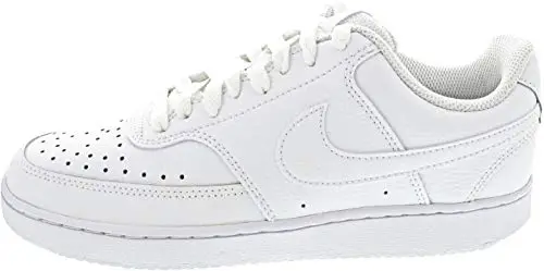 Nike CD5463 - Sneakers da uomo, Court Vision LO 100, colore bianco, numero 46, bianco, 44.5 EU