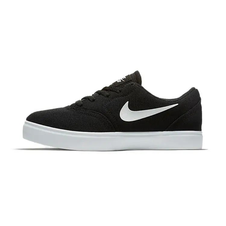 Nike Check Canvas SB PS Nero Scarpe da Ginnastica Bambino Bianco 905371-003 33 5