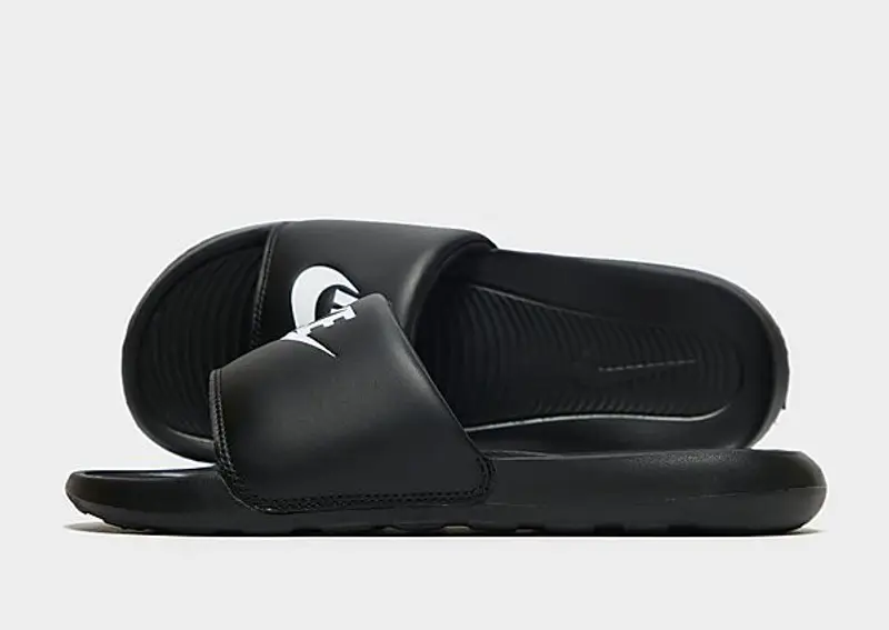 Nike Ciabatte Victori One Donna, Nero