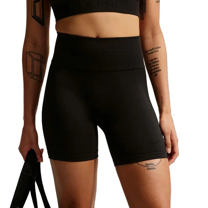 CICLISTA SEAMLESS 5 DONNA Nero