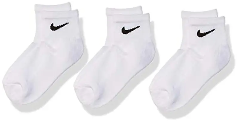 Nike CONFEZIONE DA 3 PAIA -CALZA ALLA CAVIGLIA -LOGO bianco 5-7 ANNI 001