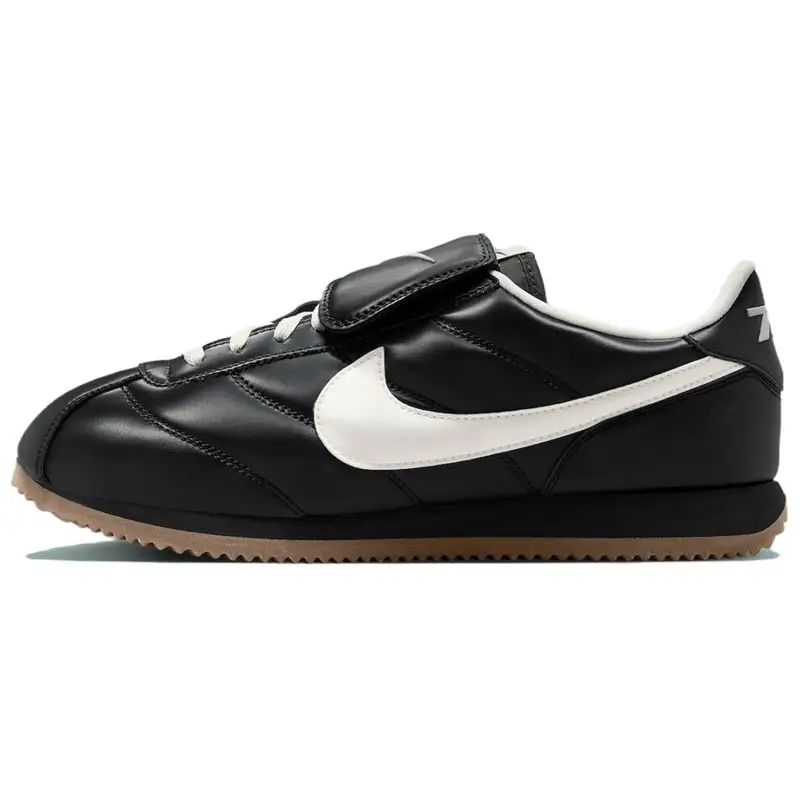 Nike Cortez Leather SE Pacchetto Tiempo - Sneakers Unisex Nere Bianche Gomma-Marrone IM4843-010