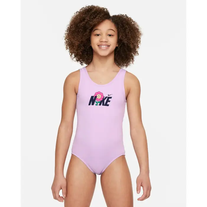 Nike Costume da bagno 1 pezzo per bambina Multi Logo