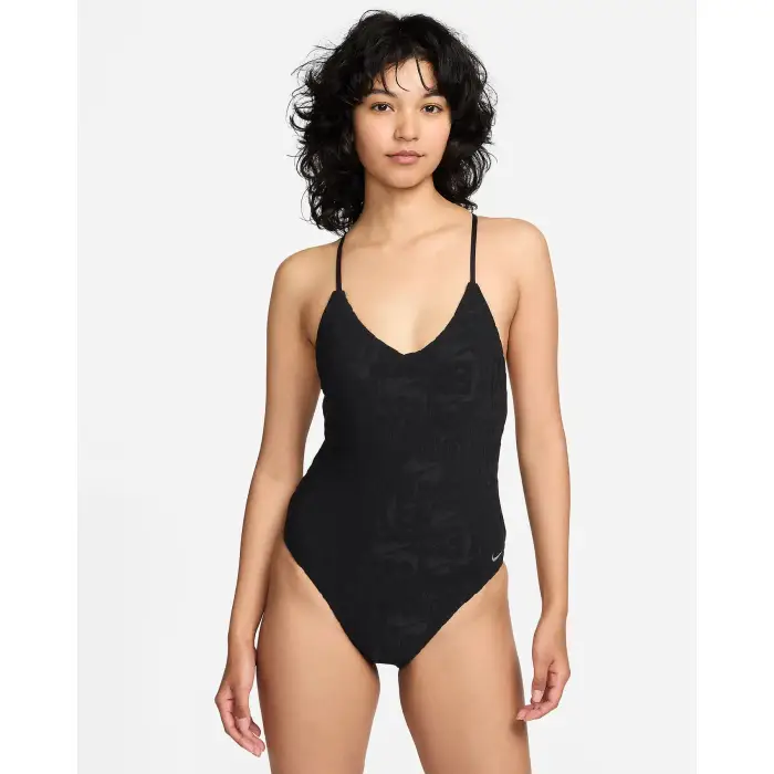 Nike Costume da bagno 1 pezzo per bambina Retro Flow