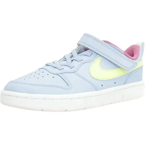 NIKE Court Borough Low 2 (GS), Scarpe da Basket per Bambini, Viola., 33 EU