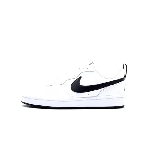 Nike Court Borough Low 2 (GS), Scarpe, White/Black, 40 EU