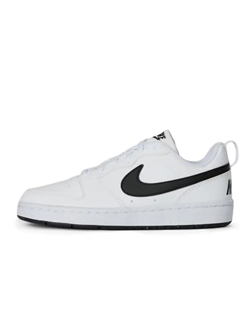 Nike Court Borough Low RECRAFT (GS), Sneaker, White Black, 38.5 EU