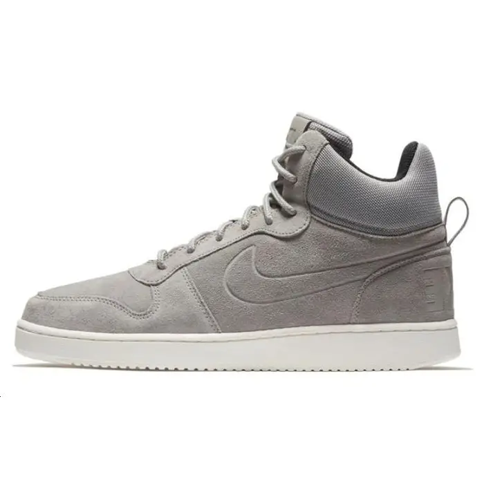 Court Borough Mid Premium Ciottolo Scarpe da Ginnastica Uomo Grigio Ciottolo-Vela 844884-006 40 5