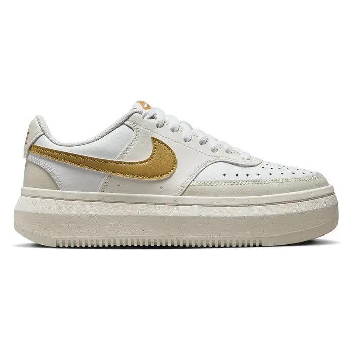 Court Vision Alta Bianco Oro - Sneakers Donna EUR / US