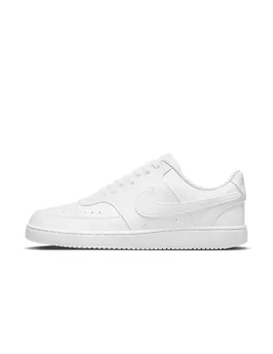 NIKE Court Vision Lo Be Sneaker White/White