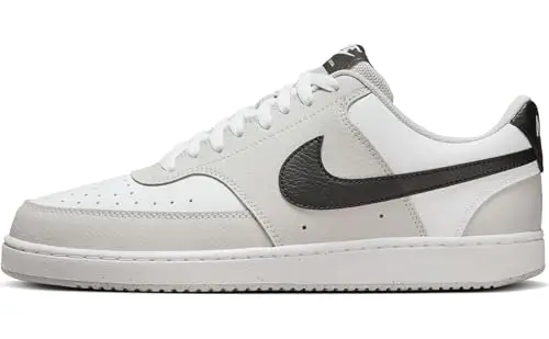 NIKE Court Vision Lo, Sneaker Uomo, Grey Fog/Black