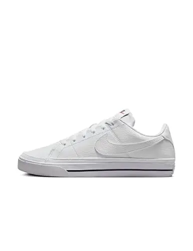 Nike Court Vision Low Next Nature, Sneaker Uomo, White White White, 47 EU