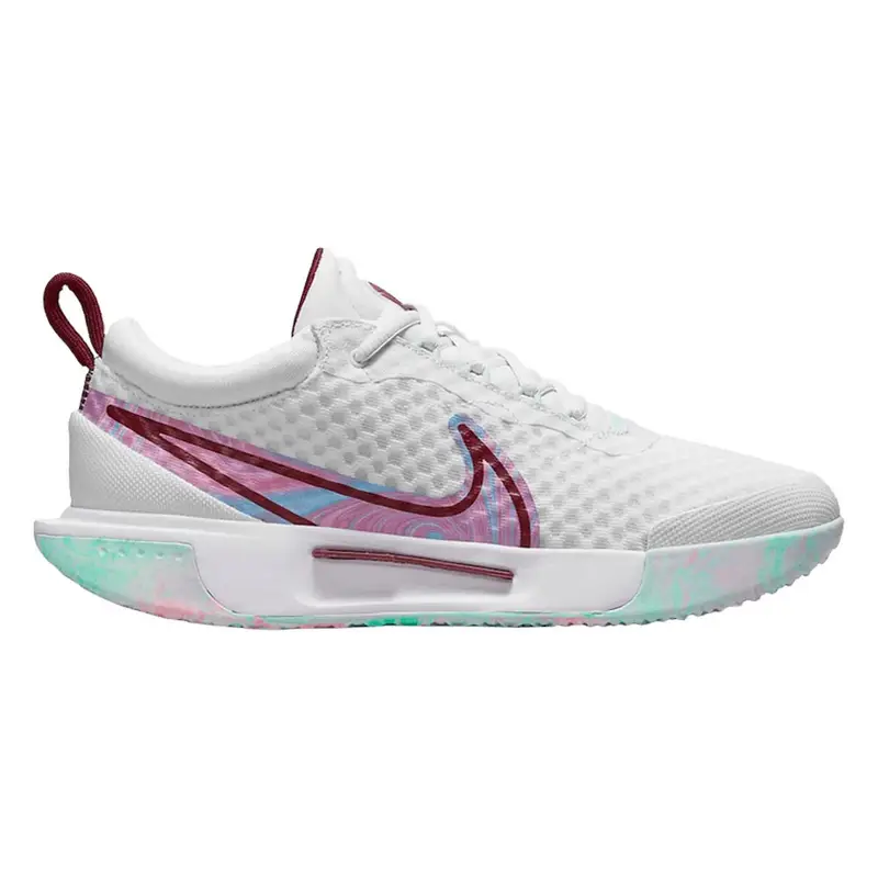 Nike Court Zoom Pro Hard Bianco Blu - Scarpe Da Tennis Donna EUR