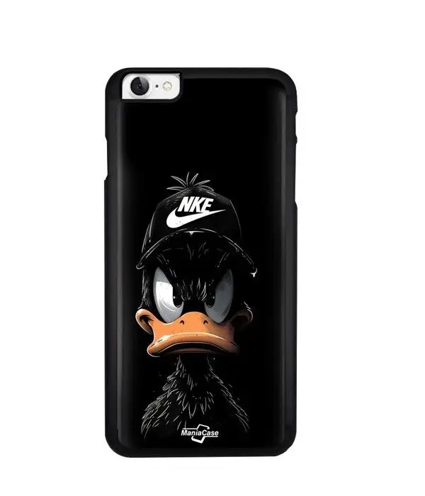 Nike Cover per telefono - - Iphone 8 - Morbida - Silicone - Fantasia Donald nero