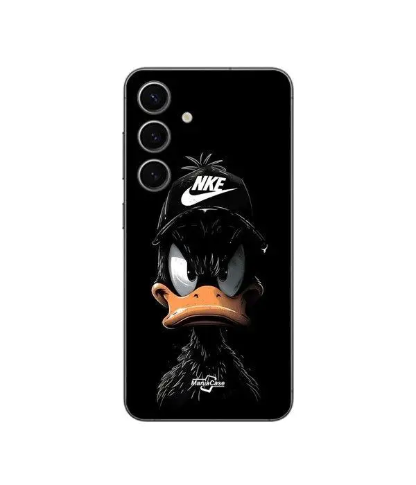 Nike Cover per telefono - - Samsung Galaxy S25 Plus - Morbida - Silicone - Nera nero