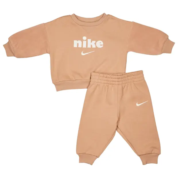 Nike Cozy Comfort Neonato - Tute da ginnastica Marrone - - Pile di cotone Brown