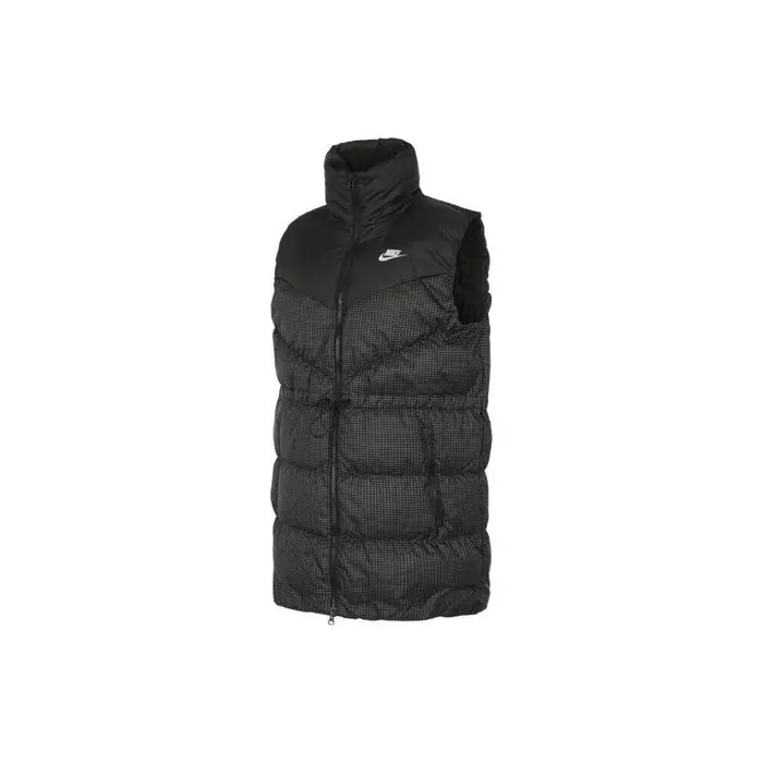 Donna NSW TF Gilet Imbottito con Logo Gilet da Donna Nero FN0031-010 L