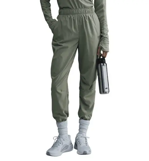 Nike Dri-FIT Fast W - pantaloni running - donna Green