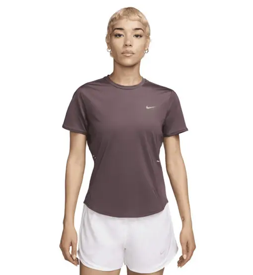 Nike Maglia Running Donna Dri-FIT Swift W Marrone