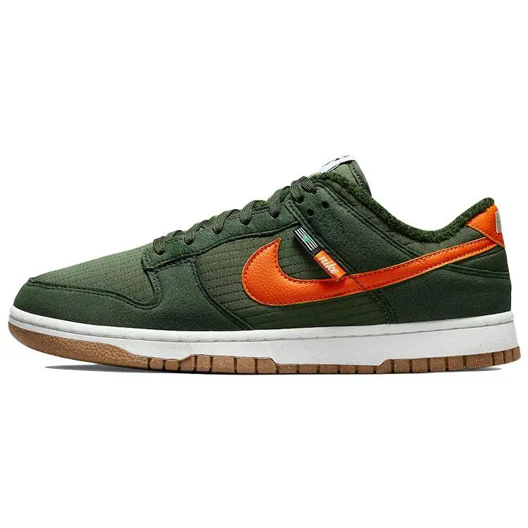 Nike Dunk Low Next Nature Toasty - Sequoia Sneakers da Uomo Verde Arancione Oliva Medio DD3358-300