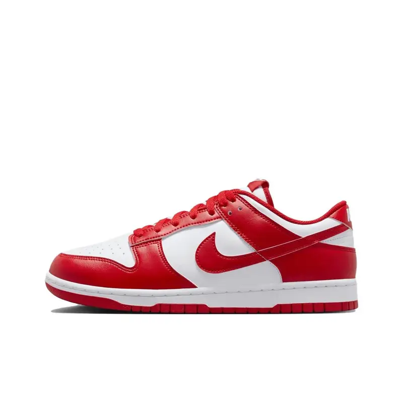 Dunk Low St. Johns 2025 Sneakers Unisex Rosso Bianco Rosso Università HF5441-104 42.5