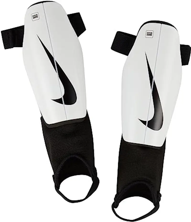 Nike DX4610-100 Y NK CHRG GRD SU23 Parastinchi Unisex Bambino WHITE/BLACK/BLACK