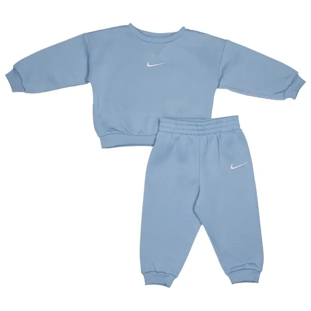 Nike Essential Crew Neonato - Tute da ginnastica Blu - - Pile di cotone Blue