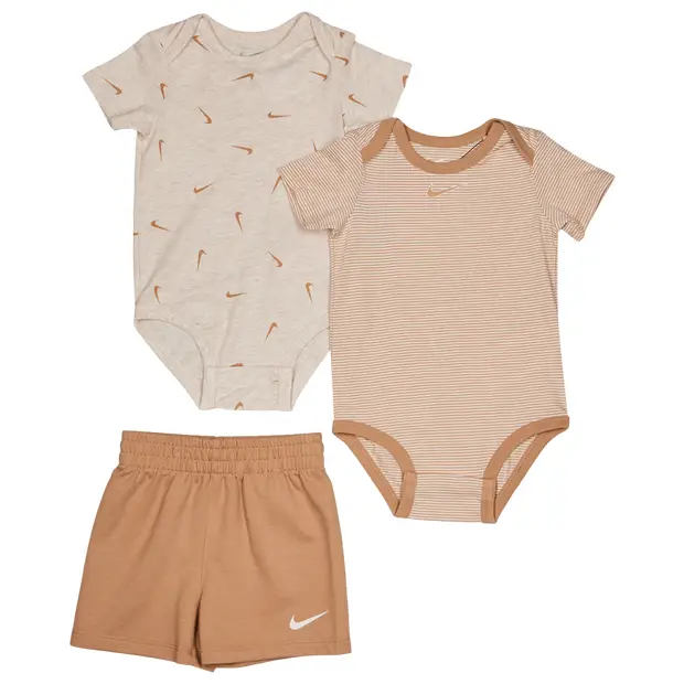 Essentials Stripe Swooshfetti Neonato - Tute da ginnastica Bianco - - 74 CM - Jersey di cotone White