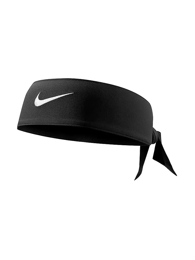 Nike Fascia per capelli da annodare Dri-FIT nero
