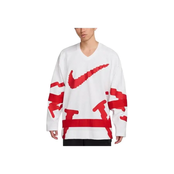 Nike Felpa alla moda comoda versatile con scollo a V da uomo top HV1138-100 2XL