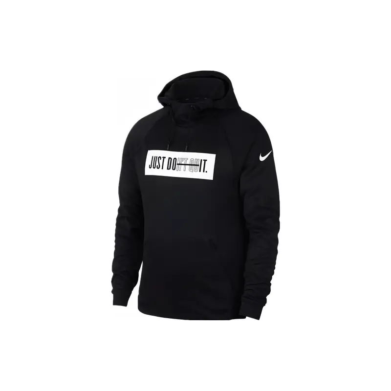 Nike Felpa con cappuccio e stampa logo JDI da uomo Nera 931813-010