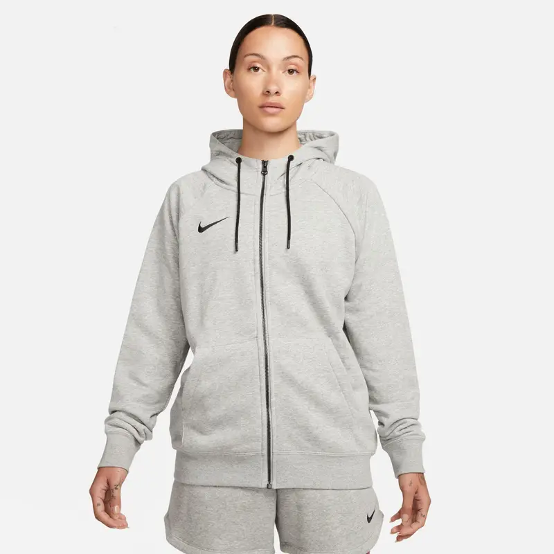 Felpa con cappuccio full zip donna nike grigio | Nike