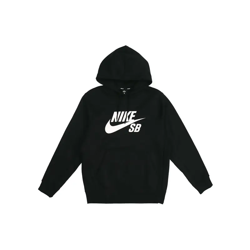 Nike Felpa con cappuccio in pile pullover SB Icon Uomo Felpa Nera AJ9734-010