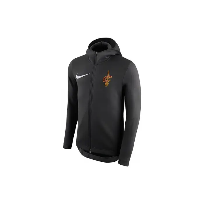 Felpa con cappuccio Nike X NBA Collaborazione Edizione Giocatore NBA Logo Cavaliers Stampato Uomo Felpe Nero 940121-013 M