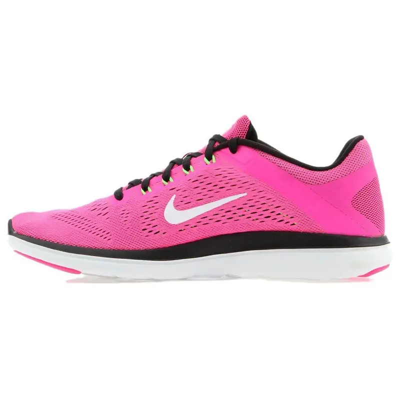 Nike Flex 2016 RN Scarpe da Corsa Comode Ammortizzanti Resistenti a Taglio Basso Donna sneaker Rosso Bianco 830751-600 36 5