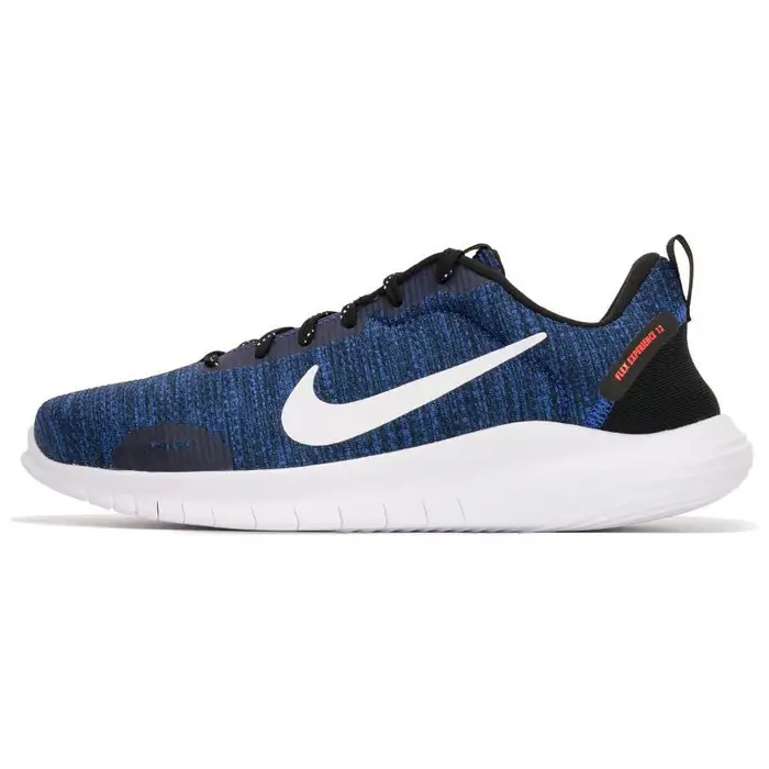 Flex Experience Run 12 Extra Largo Blu Astronomia Scarpe da Ginnastica da Uomo Nero Ipercrimson Bianco DV0744-401 41