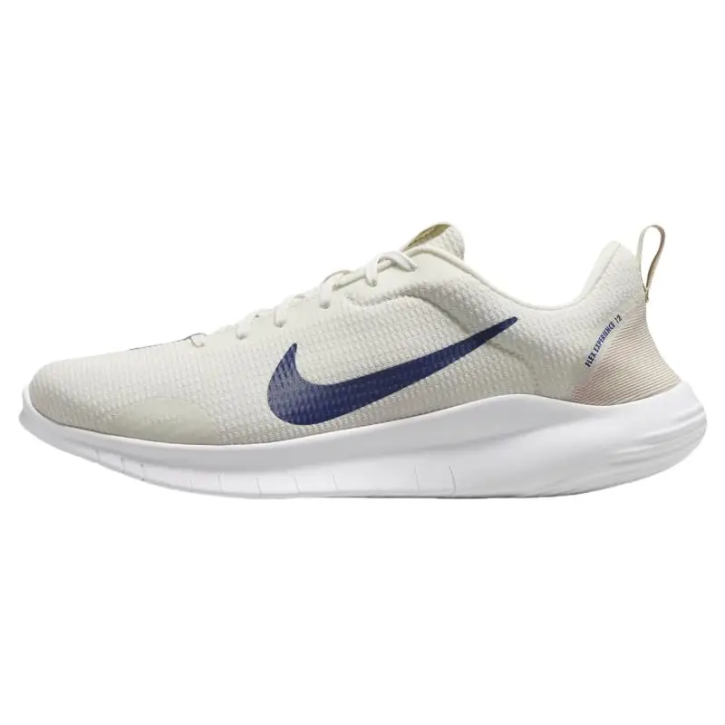 Nike Flex Experience Run 12 Vela Blu Reale Profondo Scarpe da Ginnastica da Uomo Crema Marrone Chiaro-Legno DV0740-103 38 5