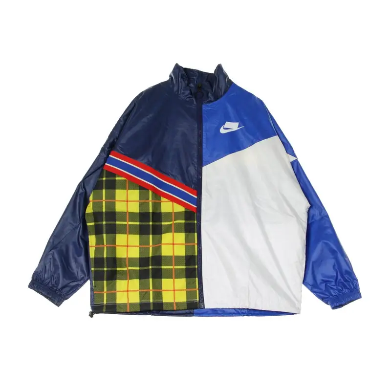 Nike Giacca a Vento Donna Jacket Woven Blue Void/game Royal/white/white
