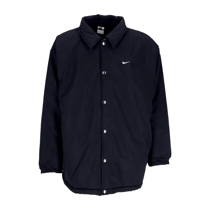 Nike Giacca Coach Jacket Uomo Circa Filled Jacket Black/ice Silver/white