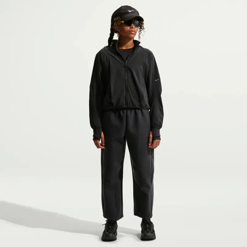 Nike Giacca con cappuccio da bambina MAVN Noir