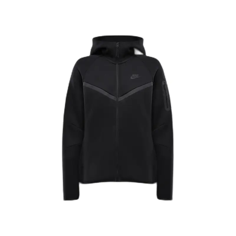 Nike Giacca con cappuccio da donna Tech Fleece Windrunner Noir