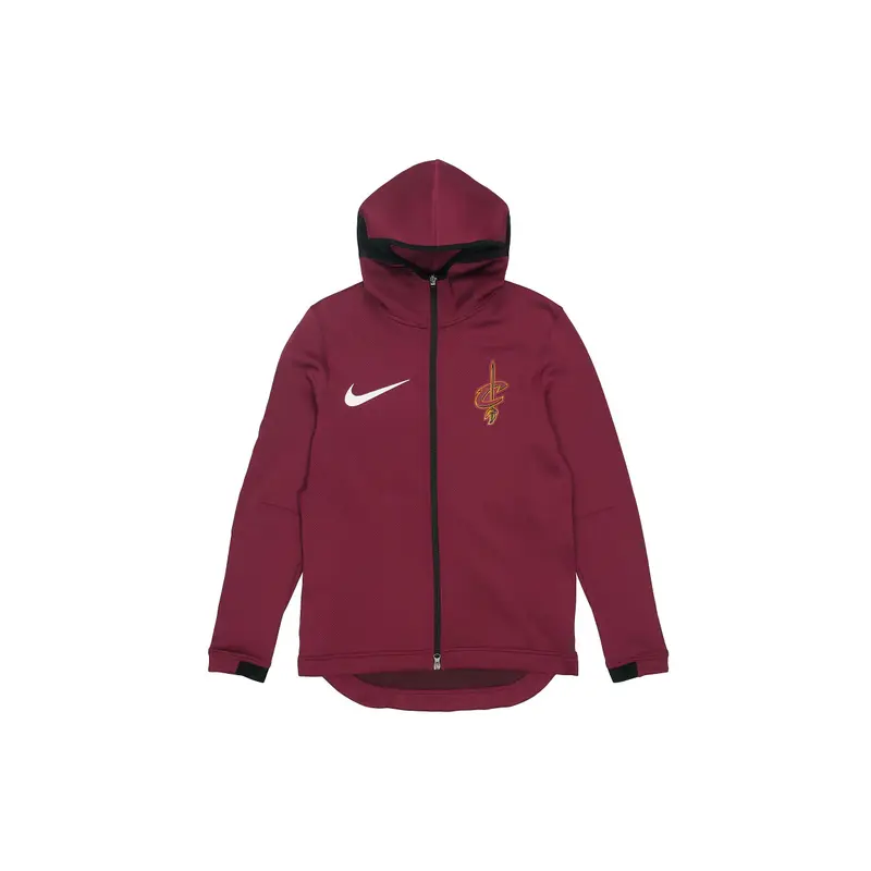 Nike Giacca con Cappuccio Therma Flex Showtime NBA da Uomo Top Rossi 899833-677