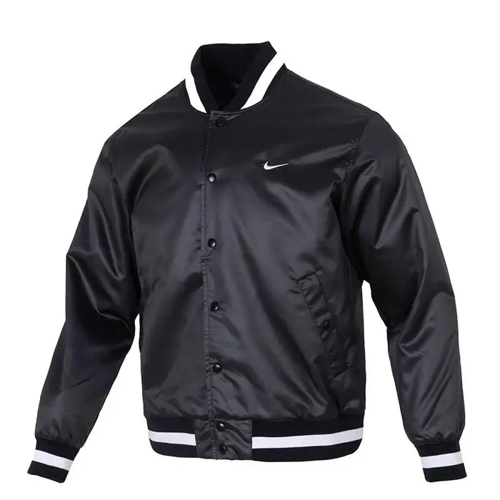 Giacca da baseball monopetto Nike DNA Therma-Fit da uomo, casual, sportiva, da esterno, nera, FZ0663010 2XL