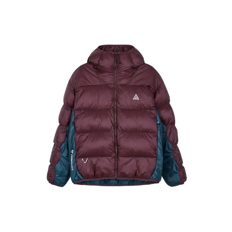 Nike Giacca ACG Therma-FIT ADV Lunar Lake (Dimensionamento dell'Asia) Bordeaux Notte Giungla Profonda Unisex Streetwear DH3071-681